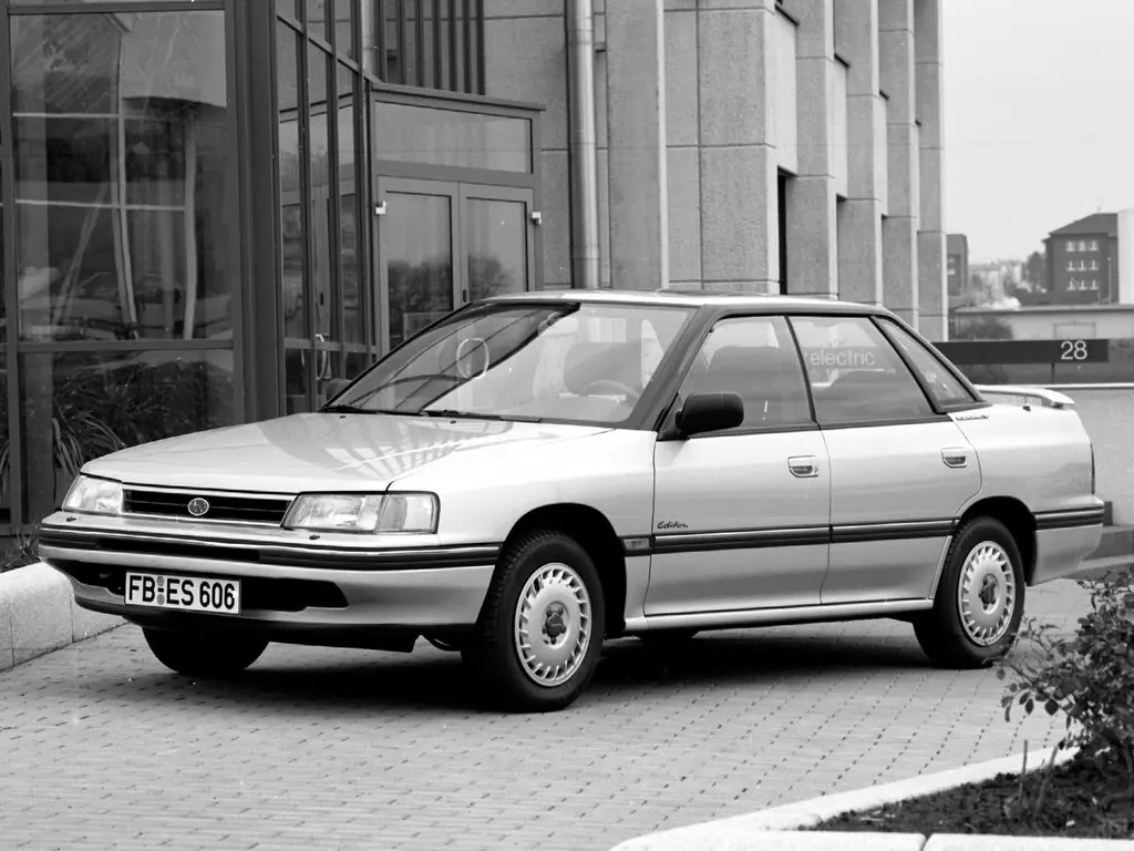 Subaru Legacy (BC) 1 поколение, седан (02.1989 - 05.1991)